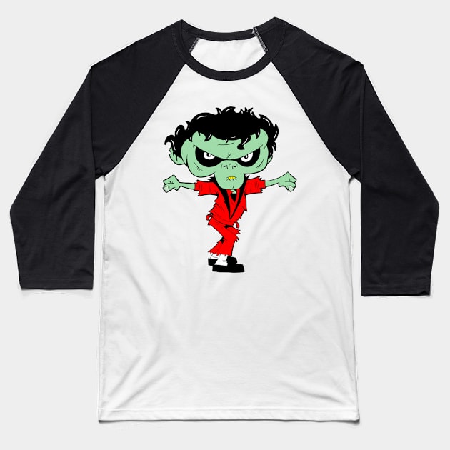 Thriller Baseball T-Shirt by GeekIncStudios